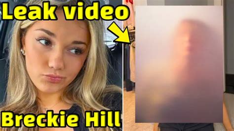 brecki hill leaked|Breckie Hill claims her ex